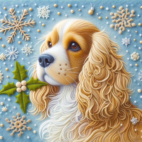 Single luxury golden cocker - golden,