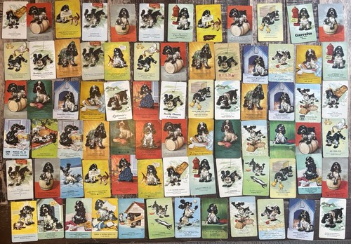 Lot vintage butch cocker - 75,