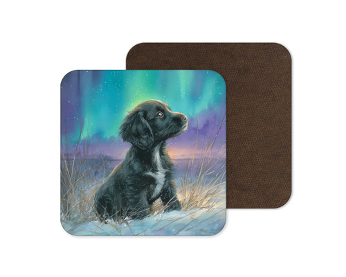 Watercolour cocker spaniel - cocker,