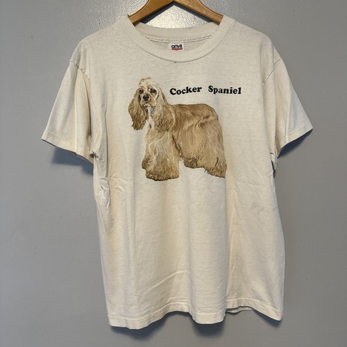 Vintage cocker spaniel dog - cocker,