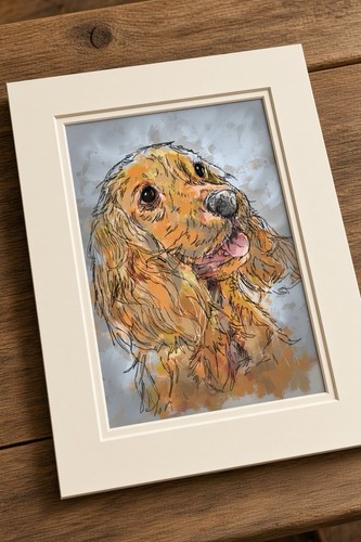 Pet dog cocker spaniel - pet,