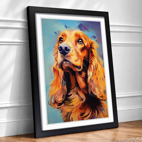 Cocker spaniel modern - modern, no.2