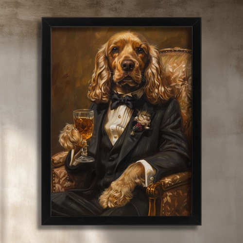 Cocker spaniel wall art - wall,