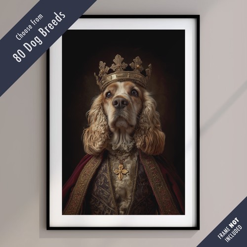 Royal dog portrait - royal,