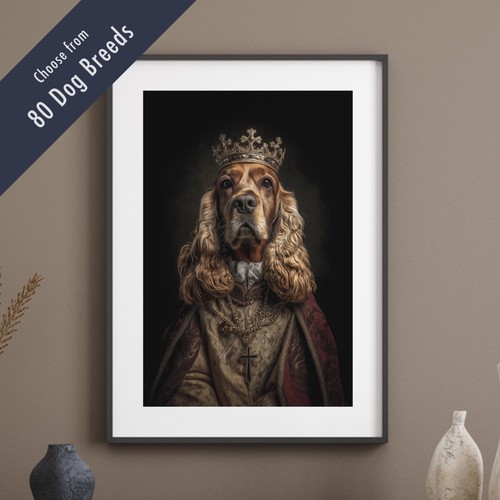 Royal dog portrait - royal,