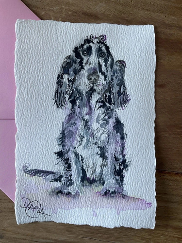 Original painting cocker - painting,